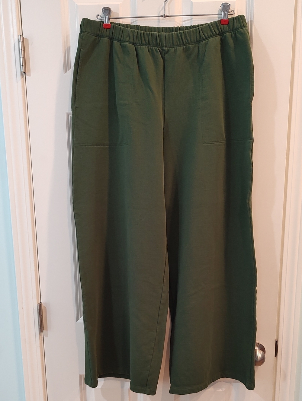 Gudrun Sjoden Women's Green Wide Leg Pants